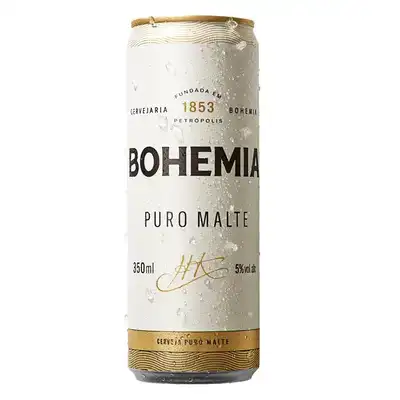 CERVEJA BOHEMIA LATA 350ML