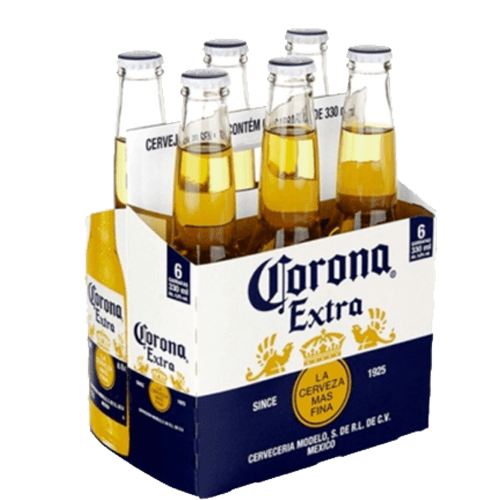 CERVEJA CORONA EXTRA LONG NECK 330ML C 6UNIDADES