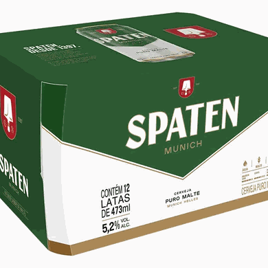 CERVEJA SPATEN 350ML LT CX 12 UNIDADES